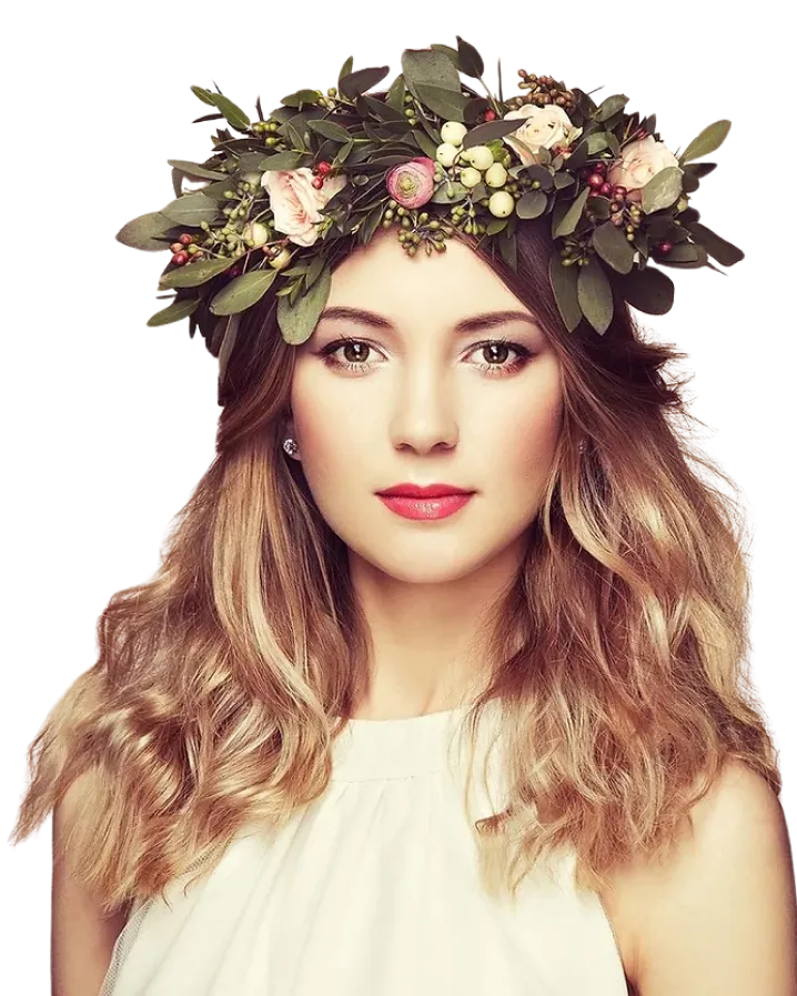 Background woman